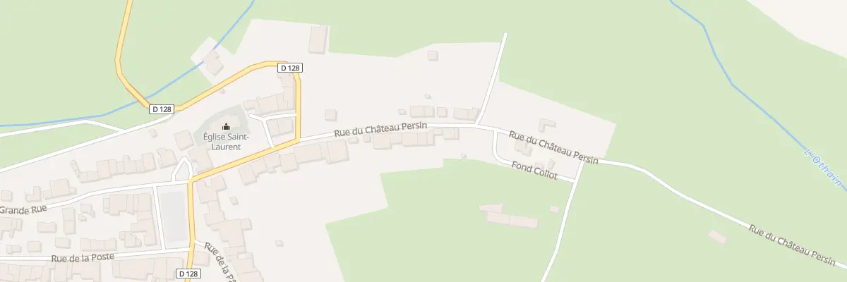 Plan du 12 Rue du Chateau Persin à Saint-Laurent-sur-Othain