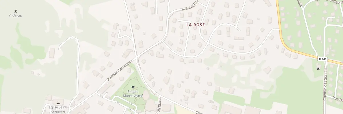 Plan du 3 Rue des Aubépines à Montmorot