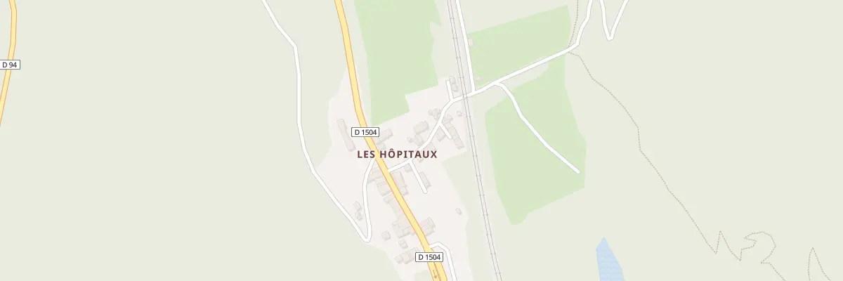 Plan du 4 Rue de la Gare à La Burbanche