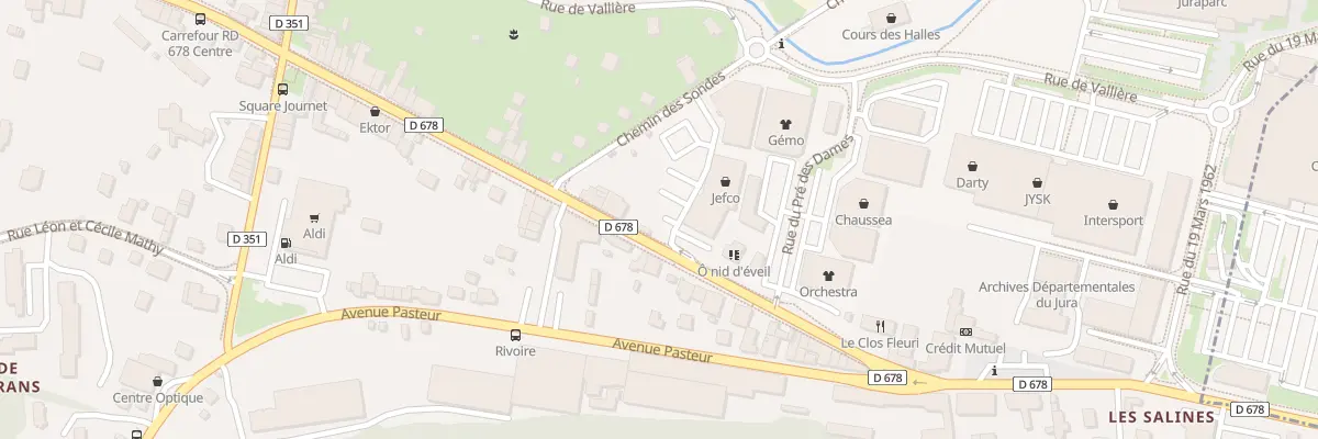 Plan du 31 Rue Aristide Briand à Montmorot