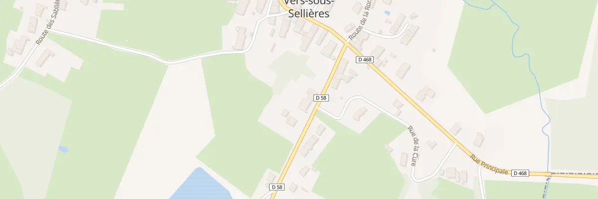 Plan du 4 Rte de Bletterans (Village) à Vers-sous-Sellières