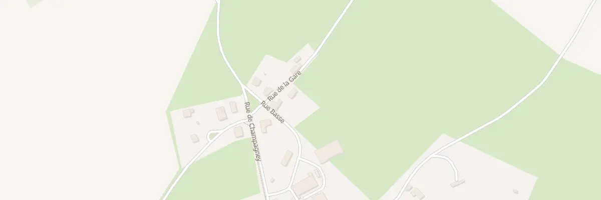 Plan du 1 Rue de la Gare à Montmirey-le-Château
