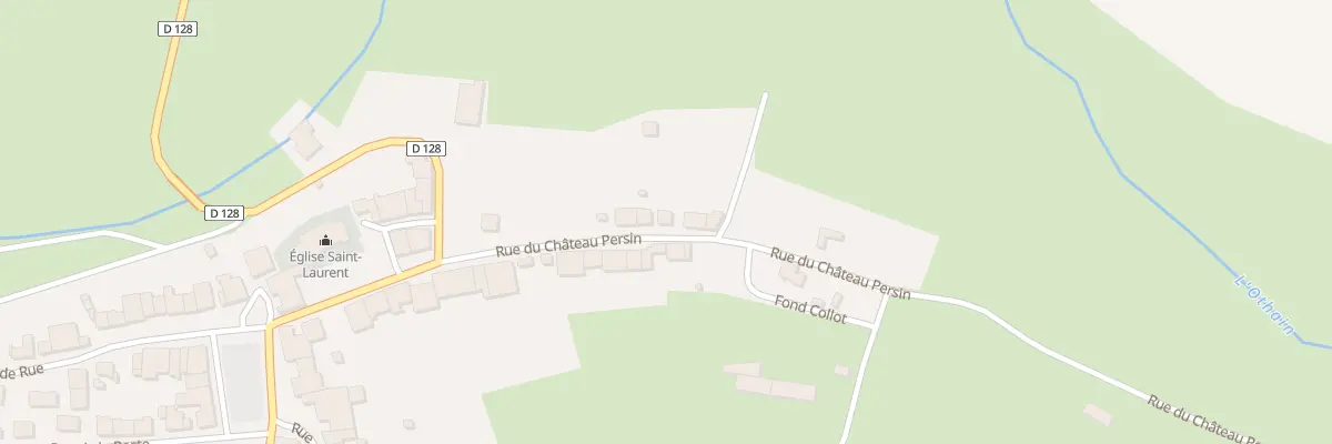 Plan du 9 Rue du Chateau Persin à Saint-Laurent-sur-Othain