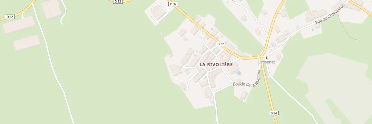 Plan du 5081 La Rivoliere à Ordonnaz