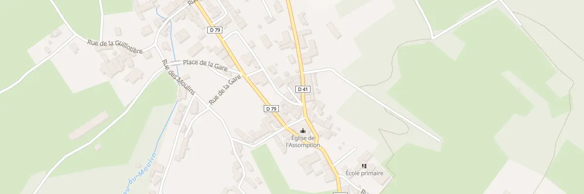 Plan du 12 Pas du Centre à Lhuis