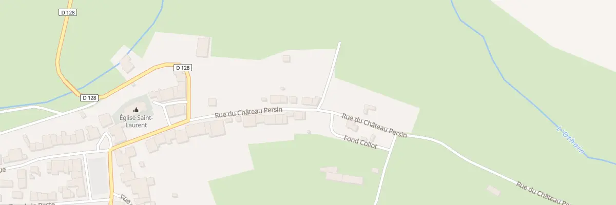 Plan du 11 Rue du Chateau Persin à Saint-Laurent-sur-Othain