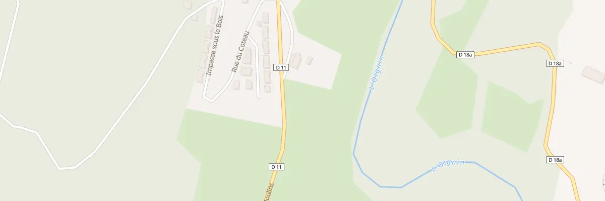 Plan du 263 Imp sous la Ville à Izernore