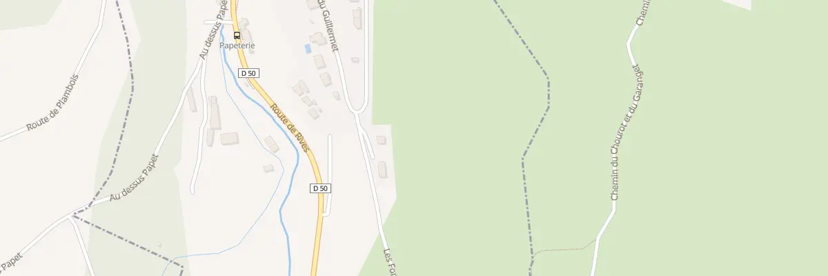 Plan du 520 Rte du Guillermet à Charavines