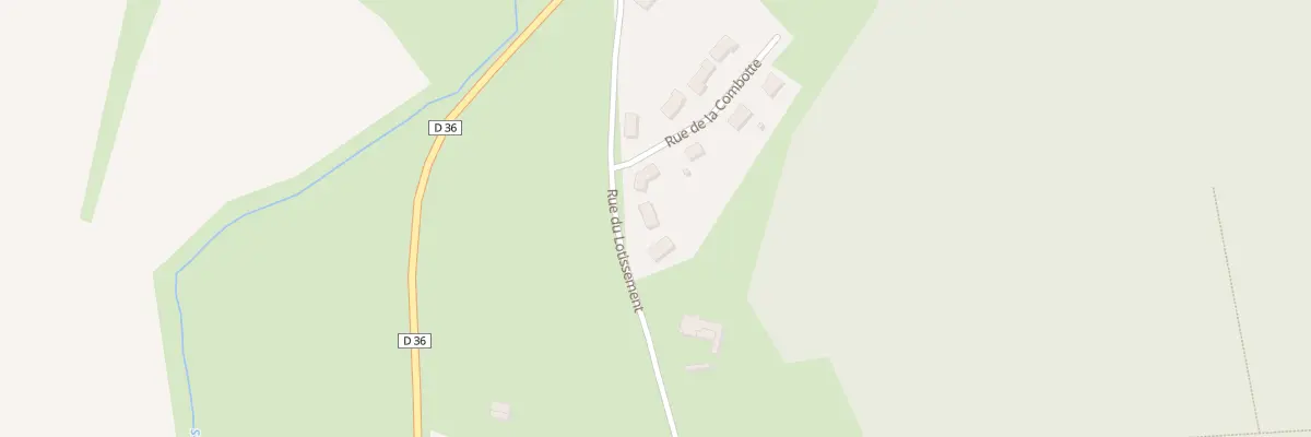 Plan du 5 Rue du Lotissement à Vars