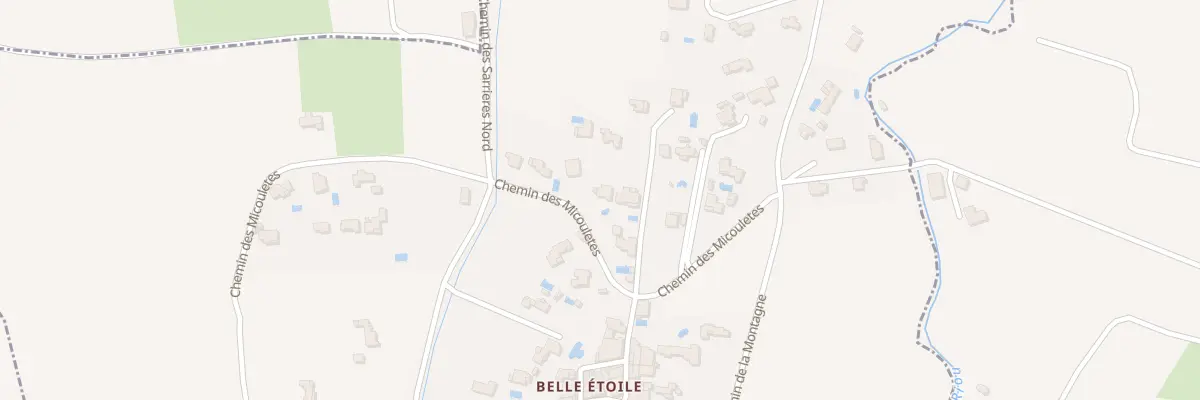 Plan du 234B Che des Micoulettes à Saint-Martin-de-la-Brasque