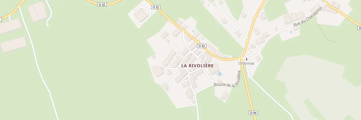 Plan du 5078 La Rivoliere à Ordonnaz