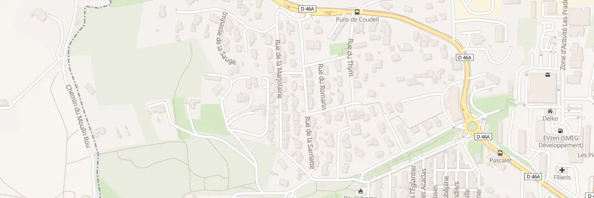 Plan du 9 Rue Sarriette à Gréasque