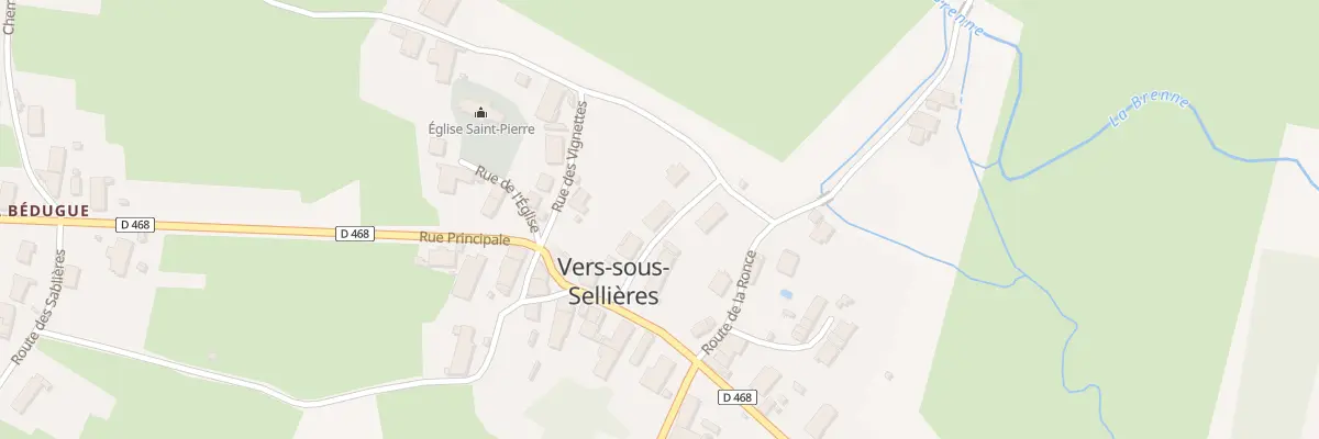 Plan du 7 Rue Traversière à Vers-sous-Sellières