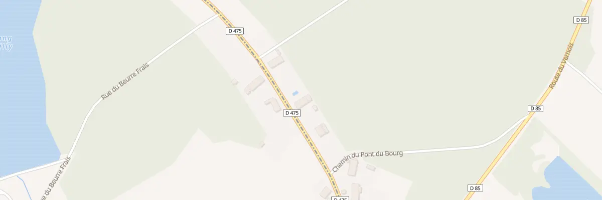 Plan du 20 Rue du Pont du Bourg au Chateley