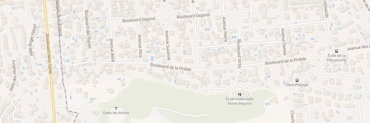 Plan du 28B Bd de la Pinede à Aubagne