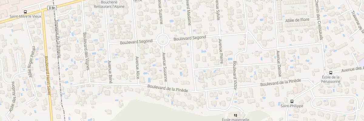 Plan du 18 Bd Madame à Aubagne