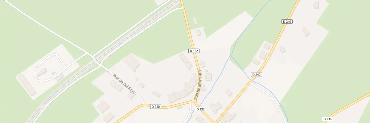 Plan du 9 Rue de Montigny à Avrecourt