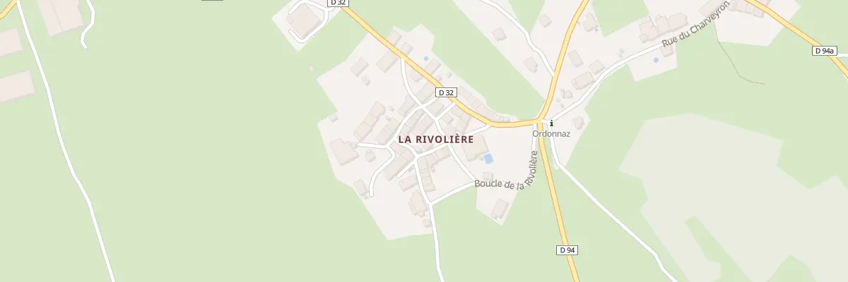 Plan du 5087 La Rivoliere à Ordonnaz
