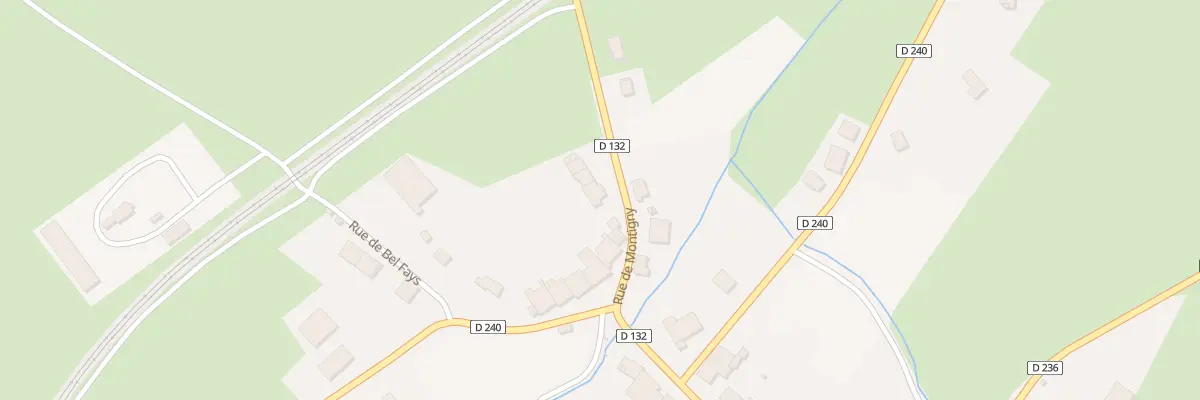 Plan du 7 Rue de Montigny à Avrecourt