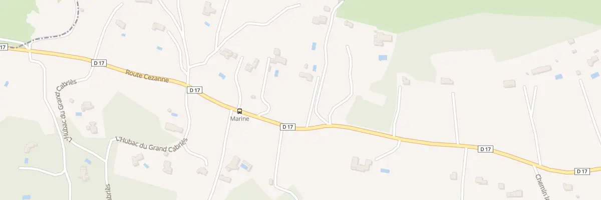 Plan du 5095 La Creste à Beaurecueil