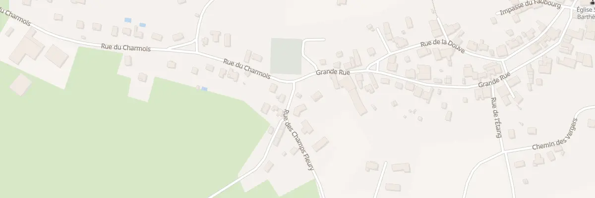 Plan du 1 Rue des Champs Fleury à Apremont