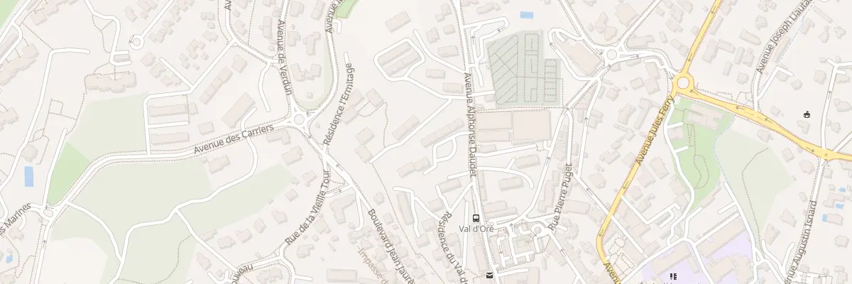 Plan du 9001 Gr Le Bosquet à Cassis