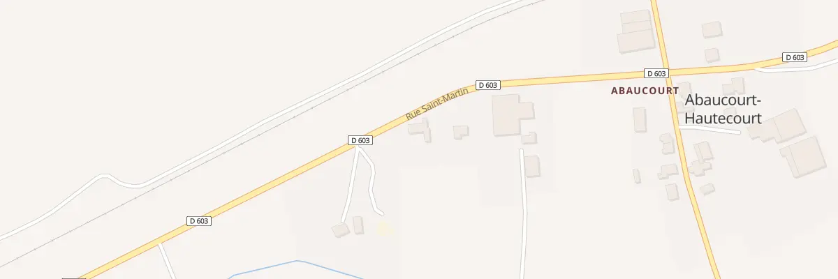 Plan du 7 Rue Saint Martin à Abaucourt-Hautecourt