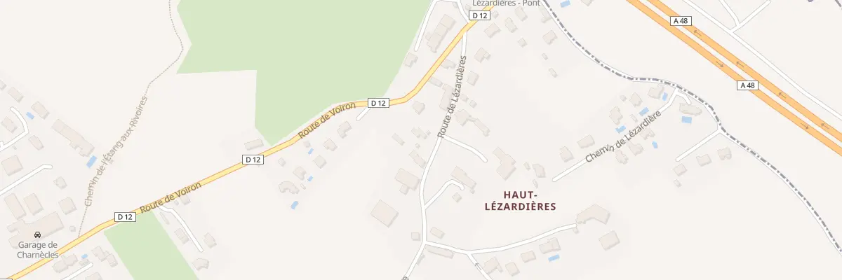 Plan du 90 Rte de Lézardières à Charnècles
