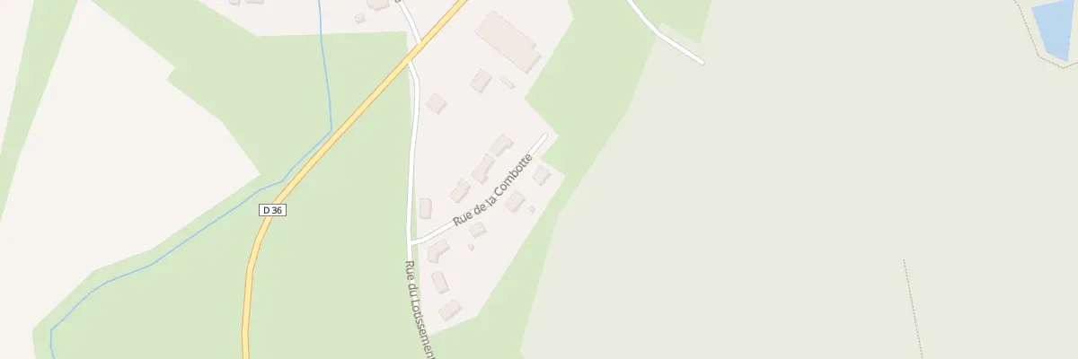 Plan du 7 Rue de la Combotte à Vars