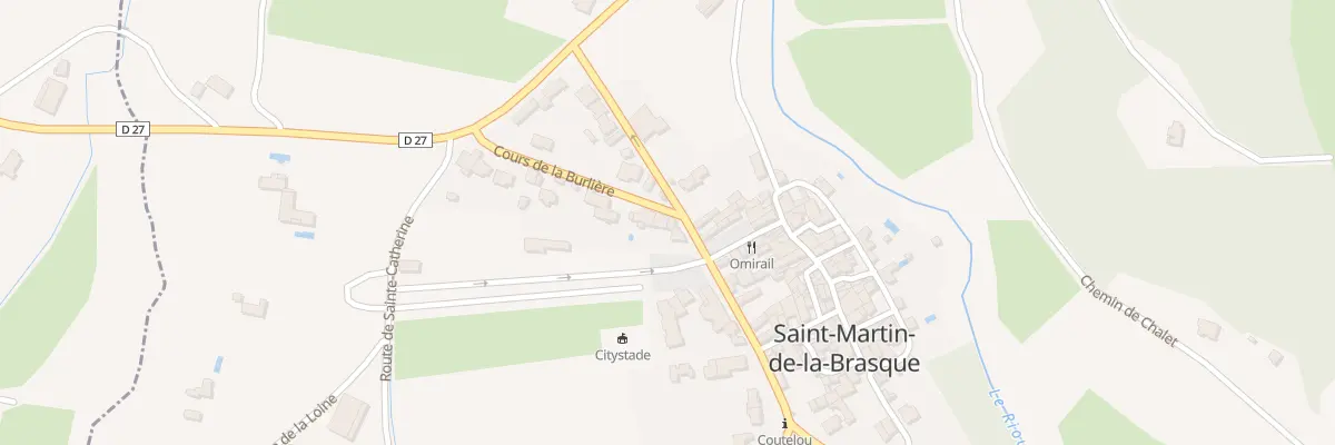 Plan du 5105 La Burliere à Saint-Martin-de-la-Brasque