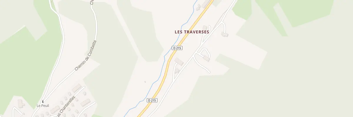 Plan du 233 Imp des Traverses à Corrençon-en-Vercors