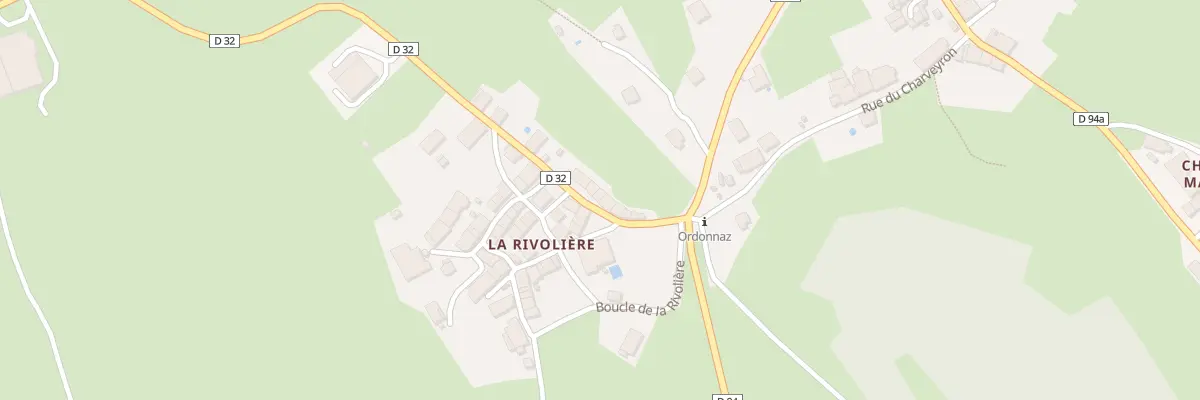 Plan du 5068 La Rivoliere à Ordonnaz