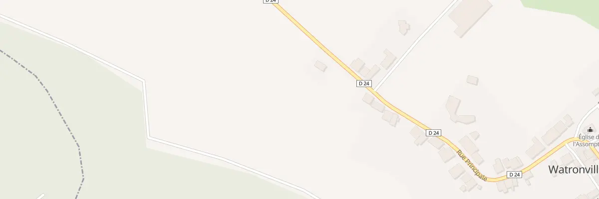 Plan du 3 Fg Le Faubourg à Watronville