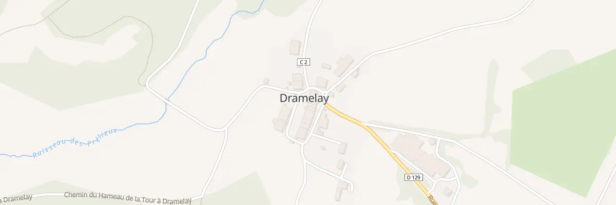 Plan du 4 Rue de la Tour à Dramelay