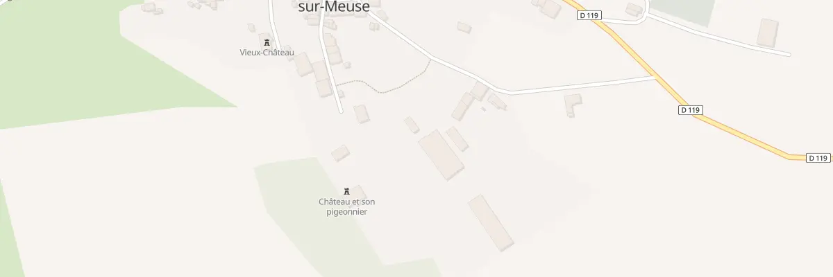 Plan du 13 Rue du Chateau à Romain-sur-Meuse
