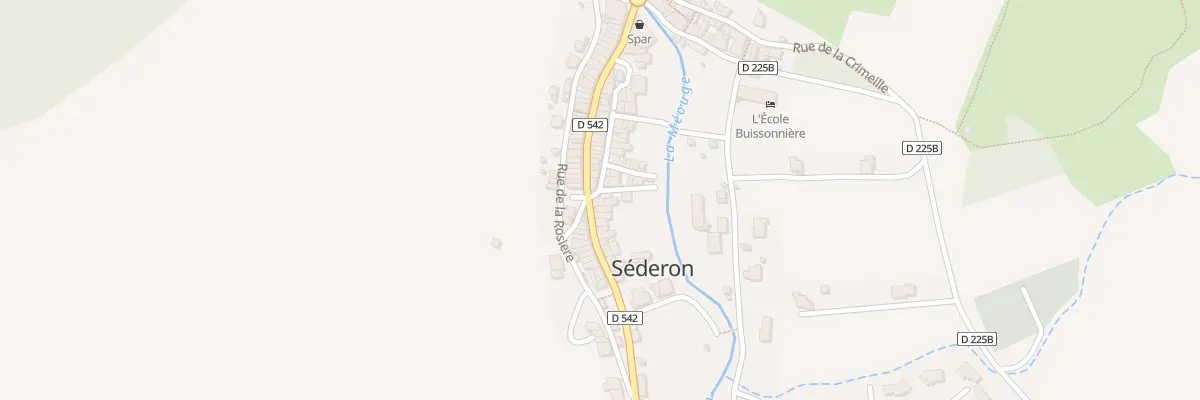 Plan du 5132 Le Village à Séderon
