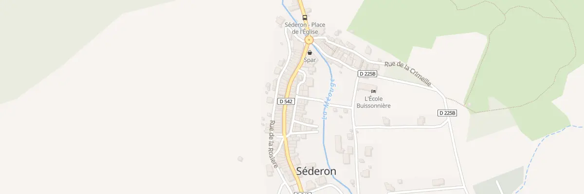 Plan du 5052 Le Village à Séderon
