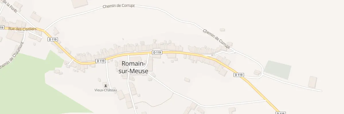 Plan du 17 Rue des Ciseliers à Romain-sur-Meuse