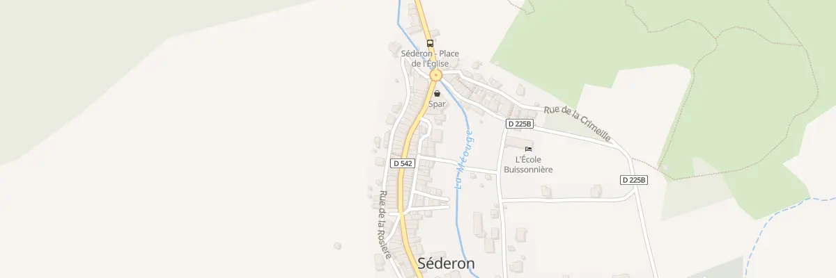 Plan du 5047 Le Village à Séderon