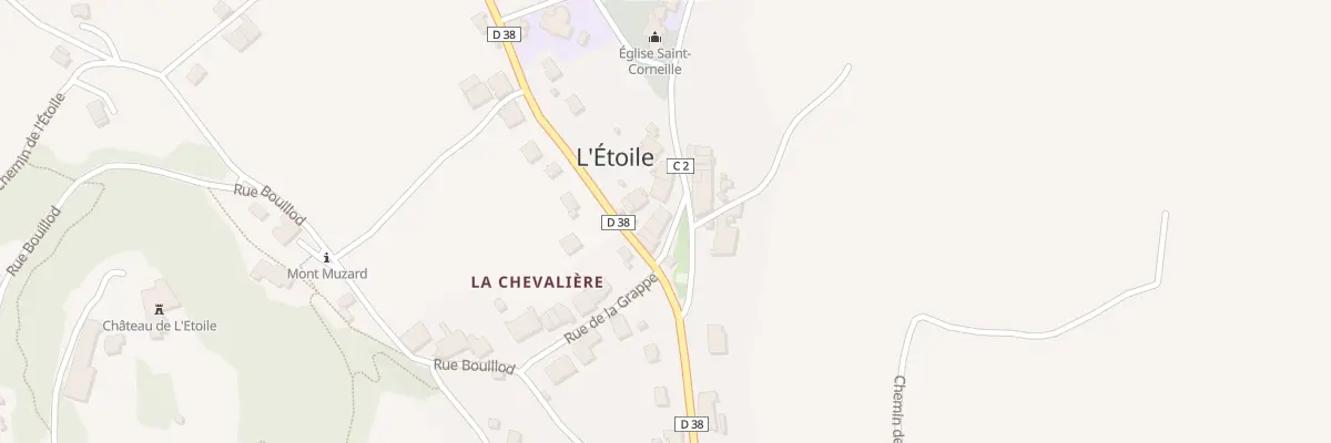 Plan du 27 Pas de la Fontaine à L’Étoile