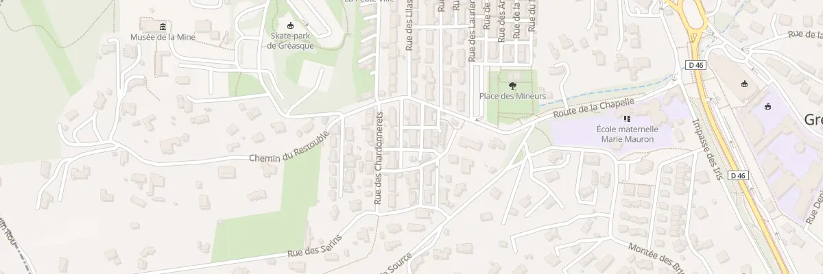 Plan du 6 Rue du Roitelet à Gréasque