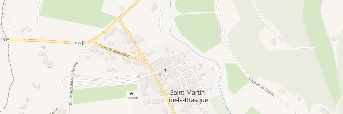 Plan du 5001 Le Village à Saint-Martin-de-la-Brasque