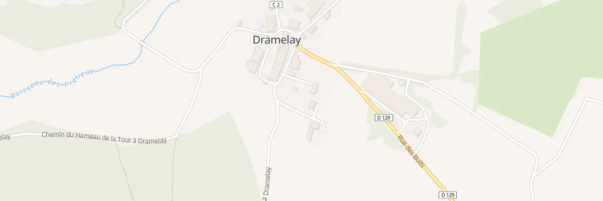 Plan du 7 Rue de la Tour à Dramelay