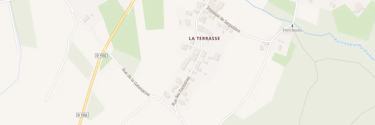 Plan du 646 Rue des Fontaines à Saint-Quentin-sur-Isère