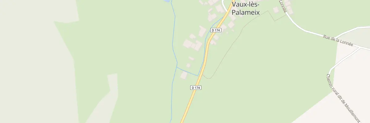 Plan du 10 Rue de la Vannerie à Vaux-lès-Palameix