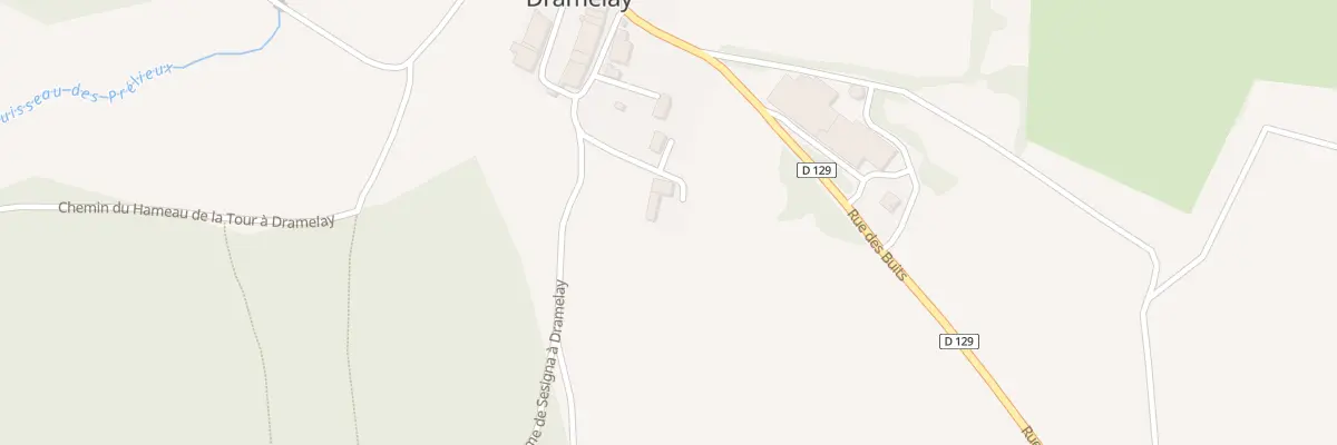 Plan du 9 Rue de la Tour à Dramelay