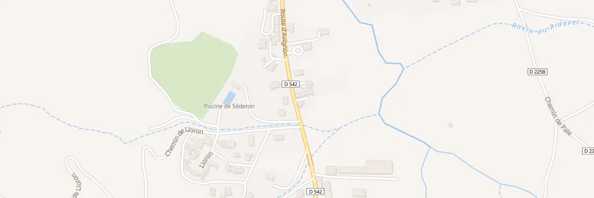 Plan du 5107 Le Village à Séderon