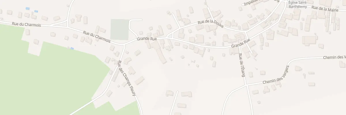Plan du 41 Gr Grande Rue à Apremont