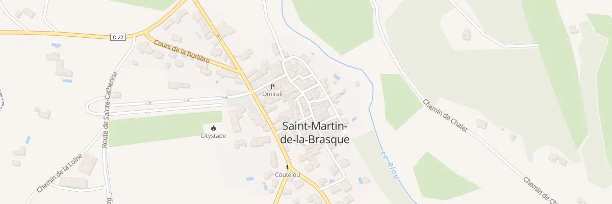 Plan du 5055 Le Village à Saint-Martin-de-la-Brasque