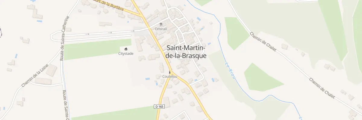 Plan du 5460F Le Village à Saint-Martin-de-la-Brasque